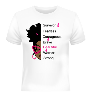 Survivor. . Fearless. . Courageous. . Brave. . Beautiful.